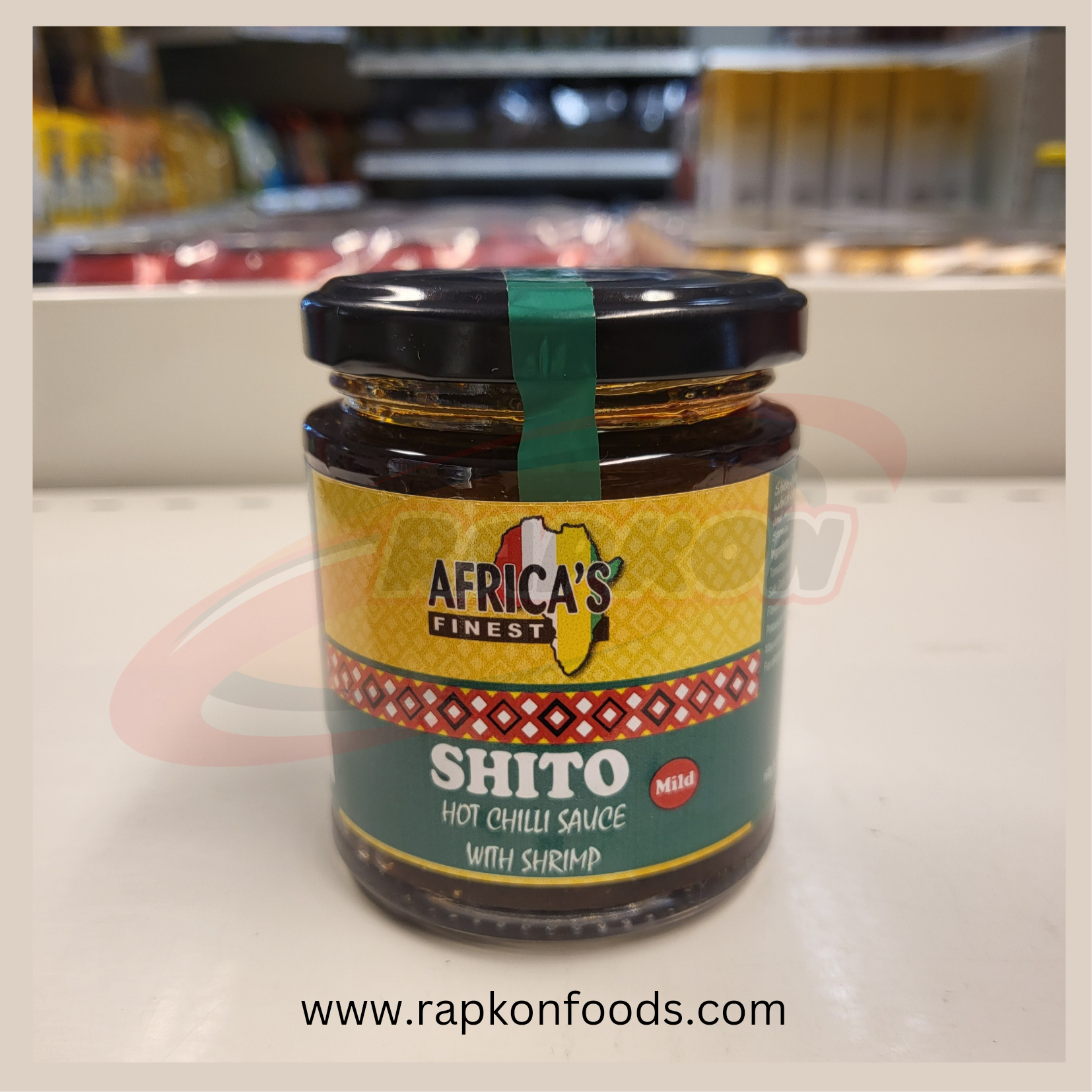 x2 Africa's Finest Shito Hot & Mild 160g - Afrimartuk