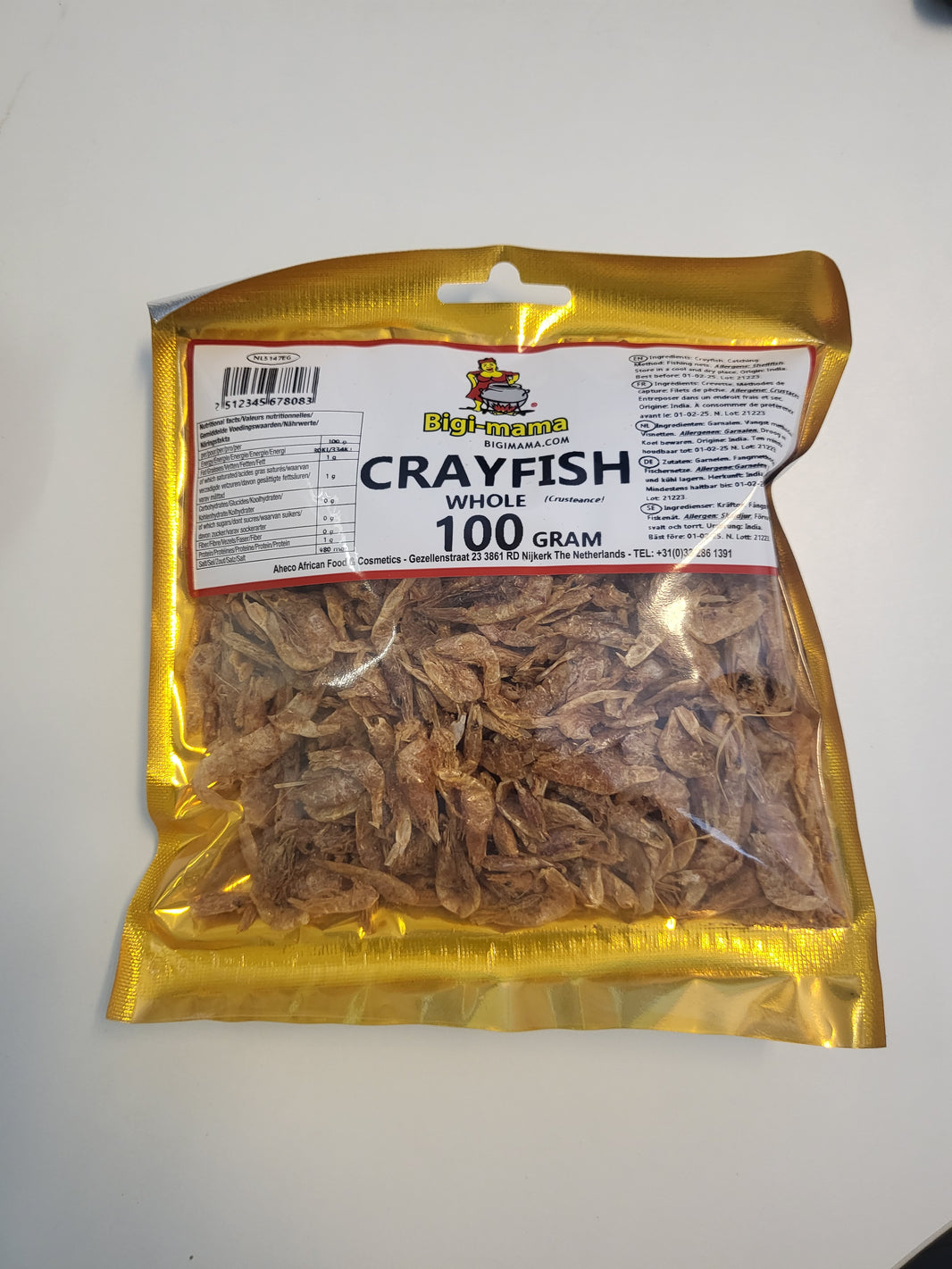 Africa Finest Ground Crayfish 70g per sachet