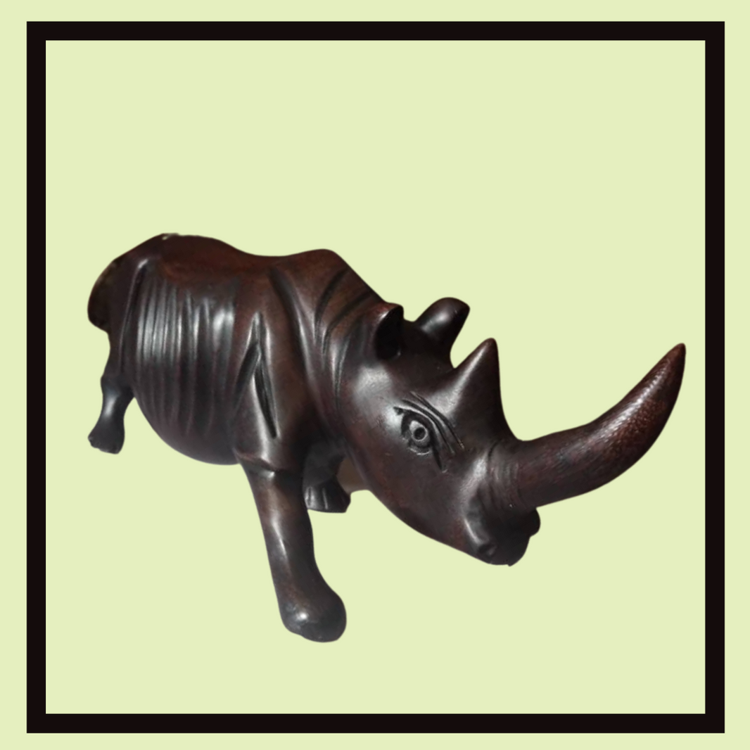 Hand-made Rhino artcraft