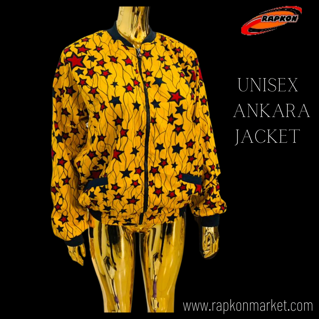 Unisex Ankara Jacket
