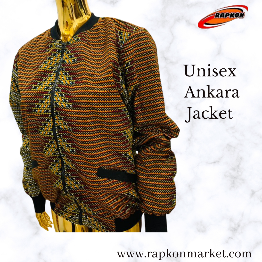 Unisex ankara jacket