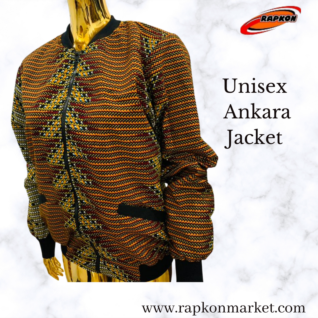 Unisex Ankara jas