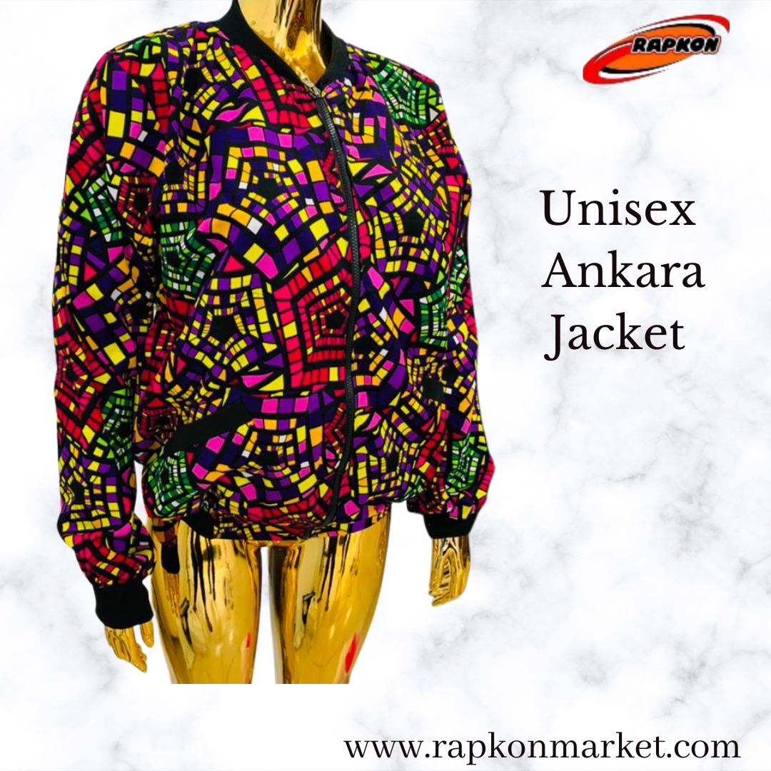 Unisex Ankara Jacket