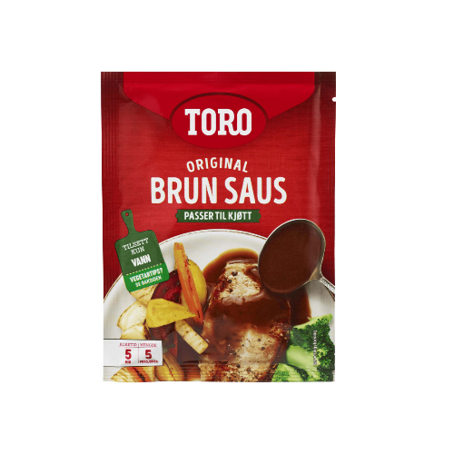 Brun Saus Original Toro
44g