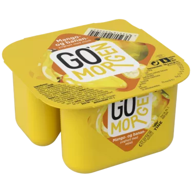 Go'morgen® Mango- og bananyoghurt m/müsli 190 g