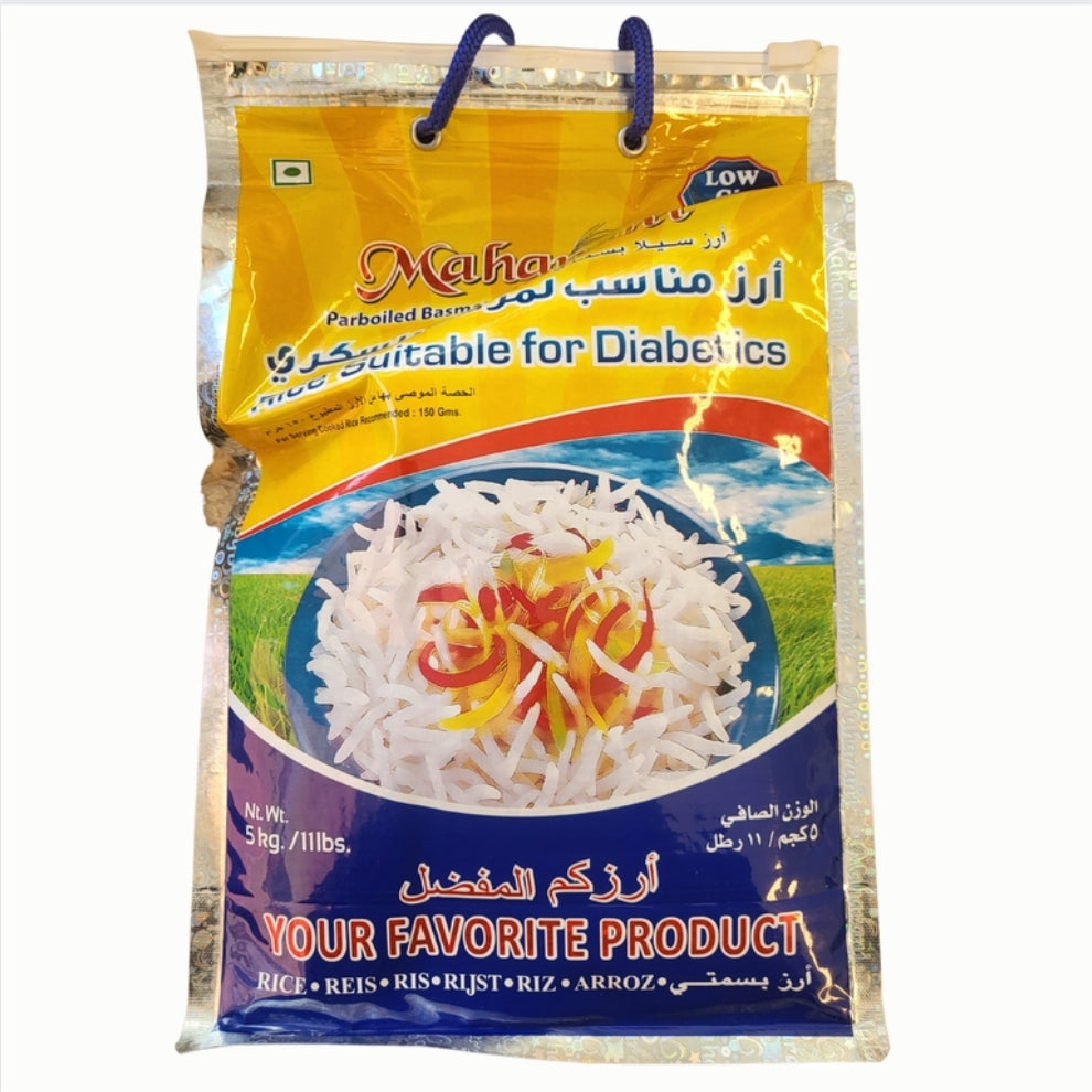 Reis -Basmati 5 kg parbumiert