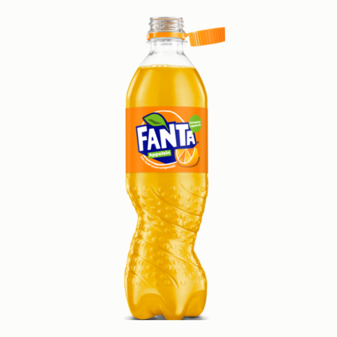 Fanta Orange FL  0,5L. Inkl pant